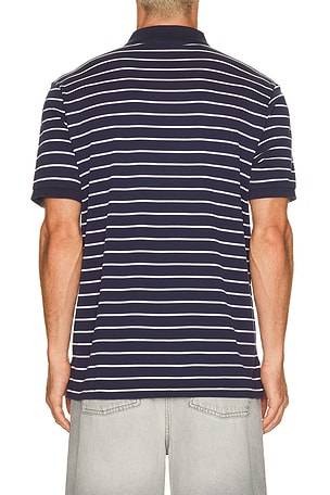 Polo Ralph Lauren Soft Touch Thin Stripe Polo in Blue