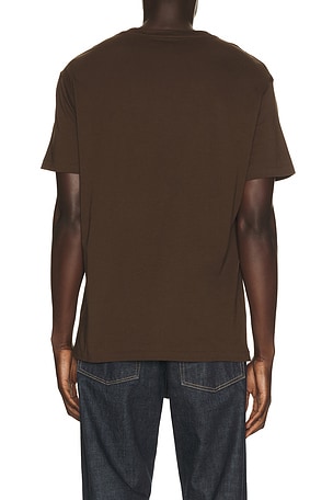 Polo Ralph Lauren Crewneck T-Shirt in Brown. Size S. Also