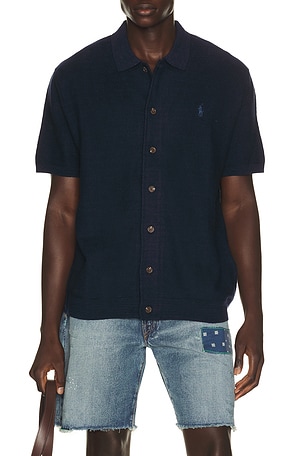 Short Sleeve Cardigan Sweater Polo Ralph Lauren