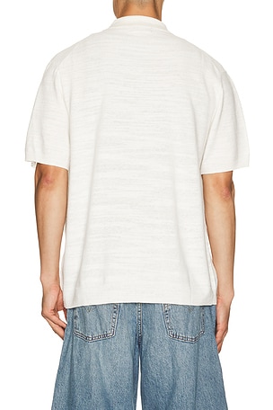 Polo Ralph Lauren Short Sleeve Cardigan Sweater in White