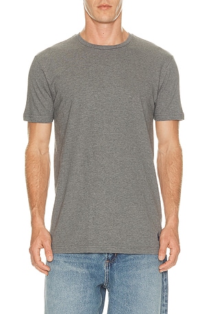 Polo Ralph Lauren Classic Fit Cotton 3 Pack Undershirt in Charcoal Heather, Moss Agate, & Fall Royal