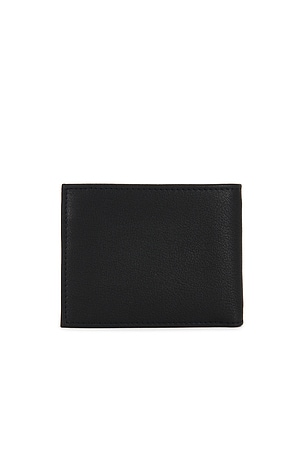 Polo Ralph Lauren Pebbled Leather Passcase Wallet in Black