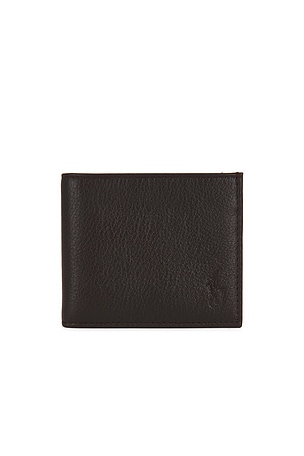 Pebbled Bifold Wallet Polo Ralph Lauren