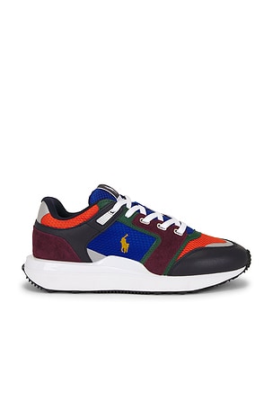 Train 89 V2 Leather & Suede Low Top Sneaker Polo Ralph Lauren