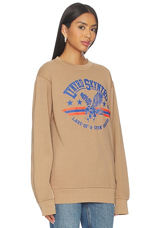 Philcos Lynyrd Skynyrd Blue Eagle Sweatshirt in Brown