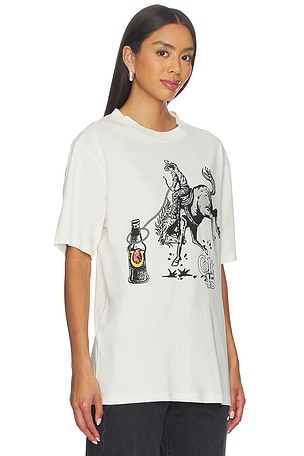 Philcos Colt 45 Cowboy Tee in White. Size XL/1X. Also