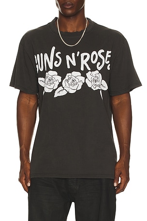 Philcos Guns N' Roses Roses Tee in Black. Size XL/1X. Also