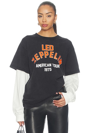 Led Zeppelin American Tour Layered Tee Philcos