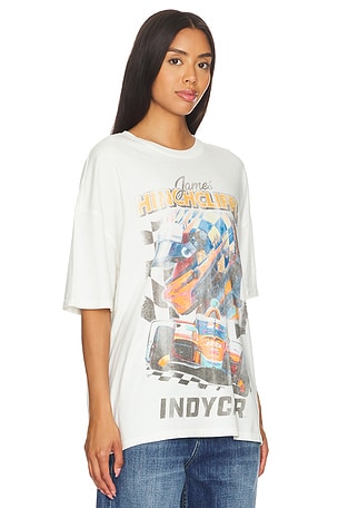 Philcos Indycar James Hinchcliffe Racing Boxy Tee in Cream