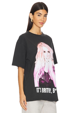 Philcos It's Britney Boxy Tee in Black