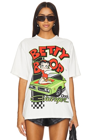 Betty Boop Dodge Charger Boxy Tee Philcos