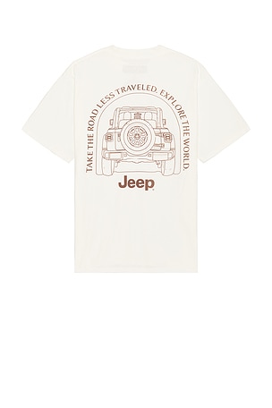 CAMISETA BOXY JEEO ROAD LESS TRAVELED Philcos