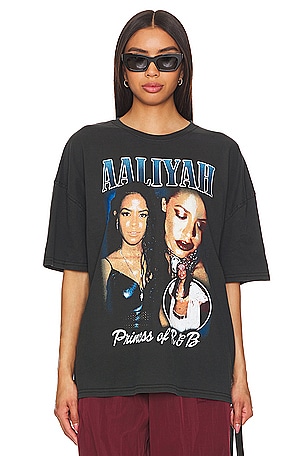 Aaliyah Princess Of R&B Oversized Tee Philcos