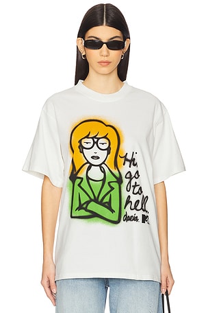 DARIA, HI GO TO HELL ボクシーTシャツ Philcos