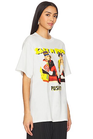 Philcos Salt-N-Pepa Push It Boxy Tee in Cream