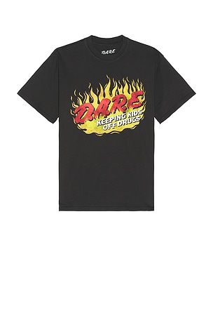 D.A.R.E. Fire Boxy Tee Philcos