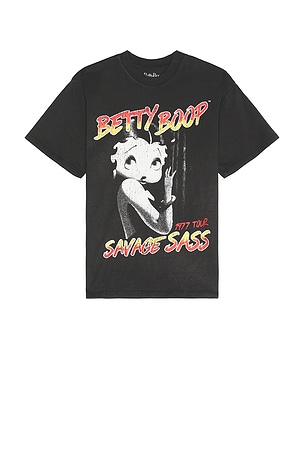 Betty Boop Savage Sass Tour Boxy Tee Philcos