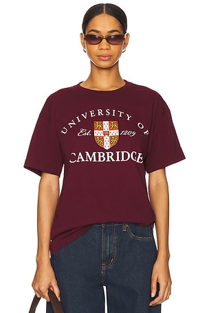 University of Cambridge Logo Boxy Tee Philcos