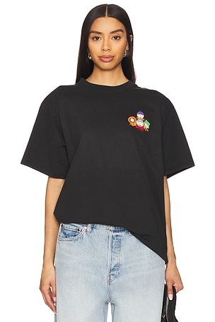 Philcos South Park Kids Boxy Tee in Black