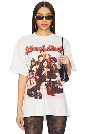 School Of Rock Group Shot Boxy Tee Philcos