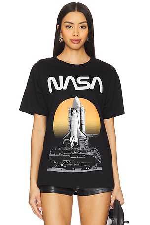 NASA Shuttle Launch Boxy Tee Philcos