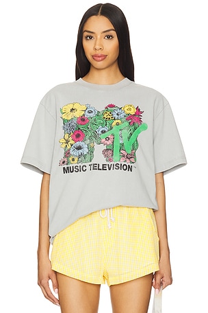 MTV Floral Boxy Tee Philcos