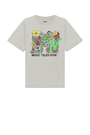 MTV FLORAL 박스 티셔츠 Philcos