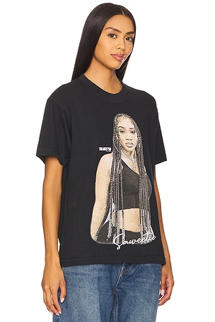 Philcos Saweetie Jumbo Tee in Black