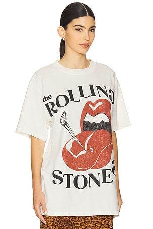 Philcos Rolling Stones Clove Tee in Cream