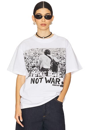 Woodstock Make Love Not War Tee Philcos
