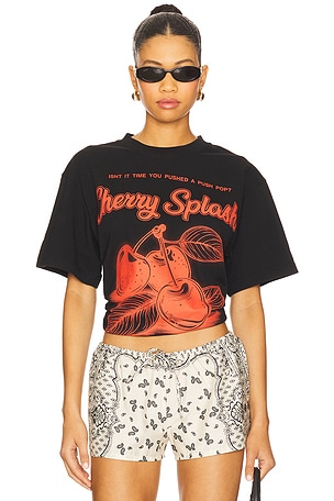 Push Pop Cherry Splash Tee Philcos