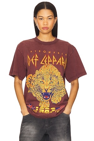 Def Leppard Pyromania Tee Philcos