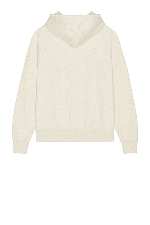 Palmes Porch Hooded Sweatshirt in Cream