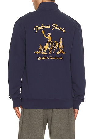 Western Quarter-Zip Sweatshirt Palmes