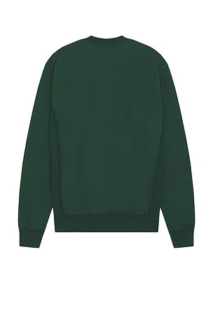 Palmes Entou Crewneck Sweater in Dark Green