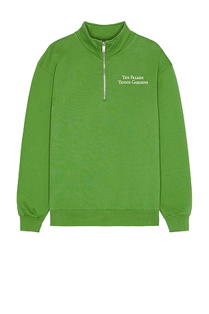 Palmes Zip Sweatshirt in Green