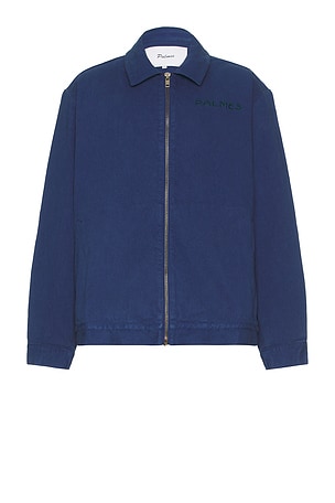 Palmes Zip Jacket in Royal