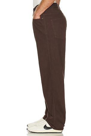 Palmes Coarse Trousers in Brown