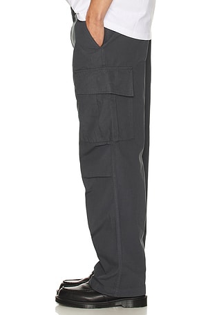 Palmes Ripstop Cargo Trousers in Charcoal