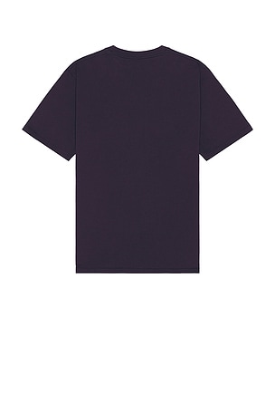 Palmes Society T-Shirt in Navy
