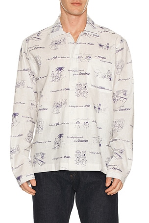 Sunshine Linen Shirt Palmes