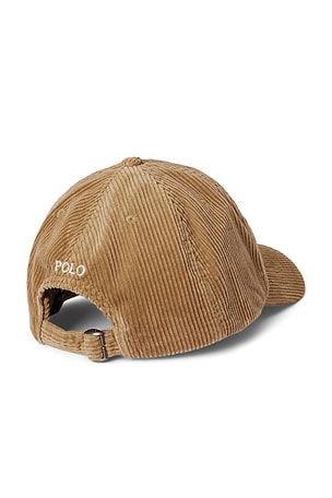 Polo Ralph Lauren Corduroy Hat in Tan
