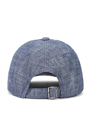 Polo Ralph Lauren Kids Cotton Chambray Novelty Bear Graphic Sport Cap in Blue
