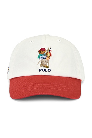 Classic New Bond Chino Sailing Bear Graphic Sport Cap Polo Ralph Lauren