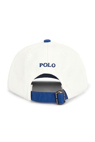 Polo Ralph Lauren Classic New Bond Chino Sport Cap in Deckwash White & Liberty
