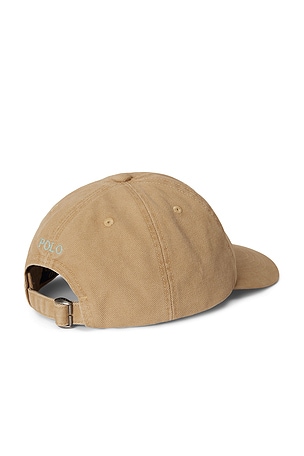 Polo Ralph Lauren Kids Canvas Sports Cap in Tan