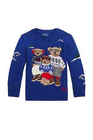 ШЕРСТЯНОЙ СВИТЕР BEAR FAMILY Polo Ralph Lauren