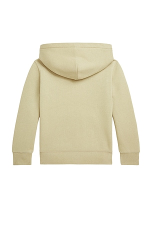 Polo Ralph Lauren Kids Fleece Hoodie in Tan