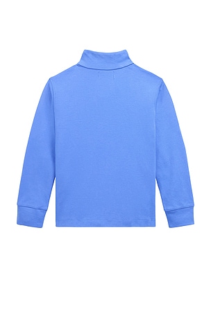 Polo Ralph Lauren Kids Long-sleeve Half Zip Pullover in Blue