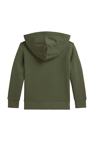Polo Ralph Lauren Fleece Full-Zip Hoodie in Olive